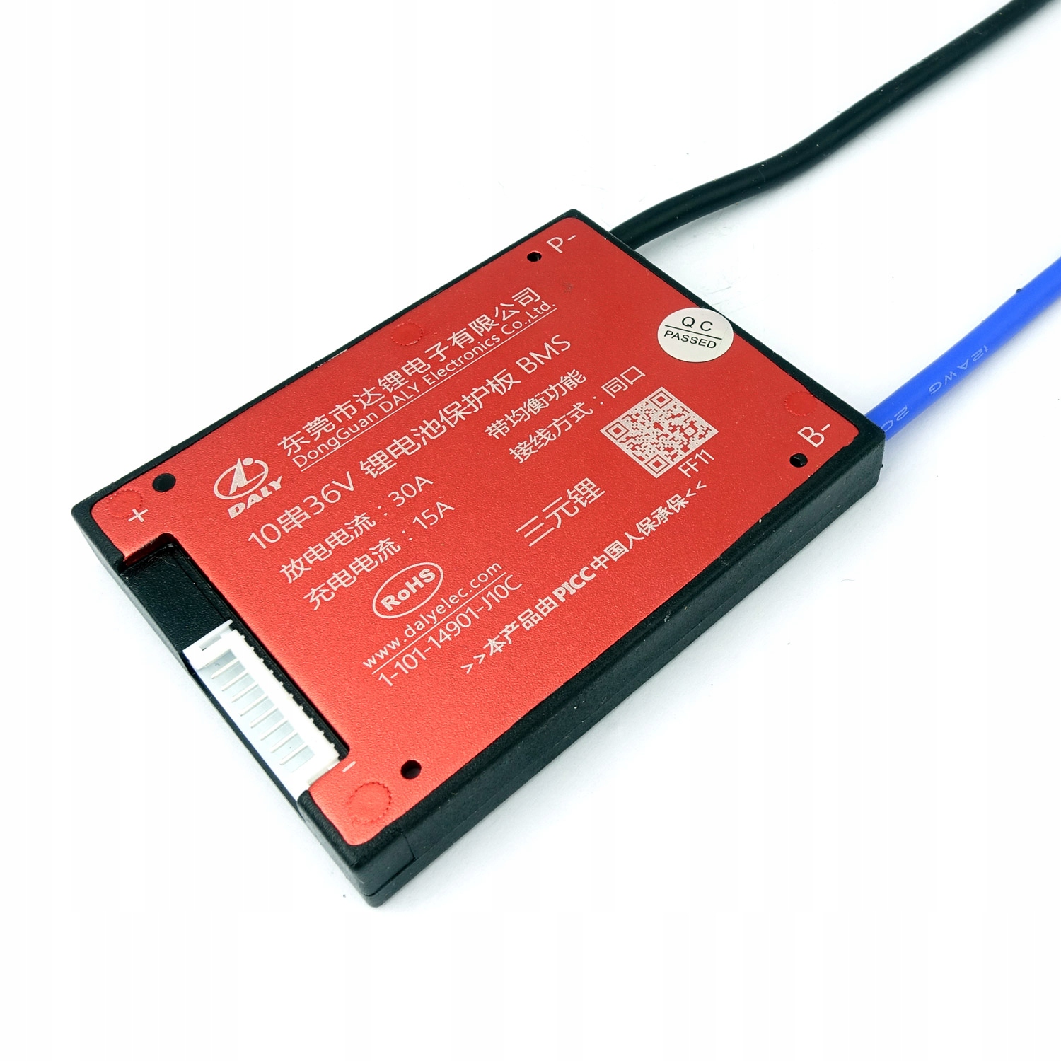 Nabíjecí modul Bms 10S 30A 37V 42V Balancer IP67