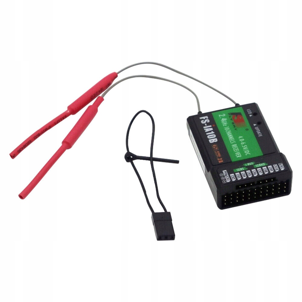 Přijímač FlySky 2,4GHZ FS-iA10B 10CH Rc jakoar