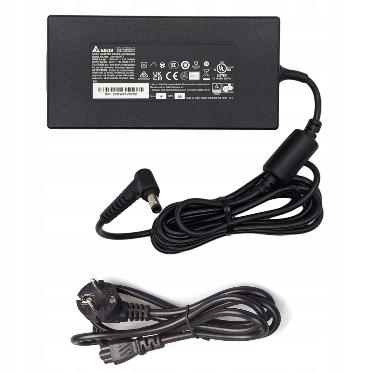 120W napájecí zdroj pro Msi 11UC ADP-120VH D 20V 6A Zástrčka: 5,5 mm x 2,5 mm.