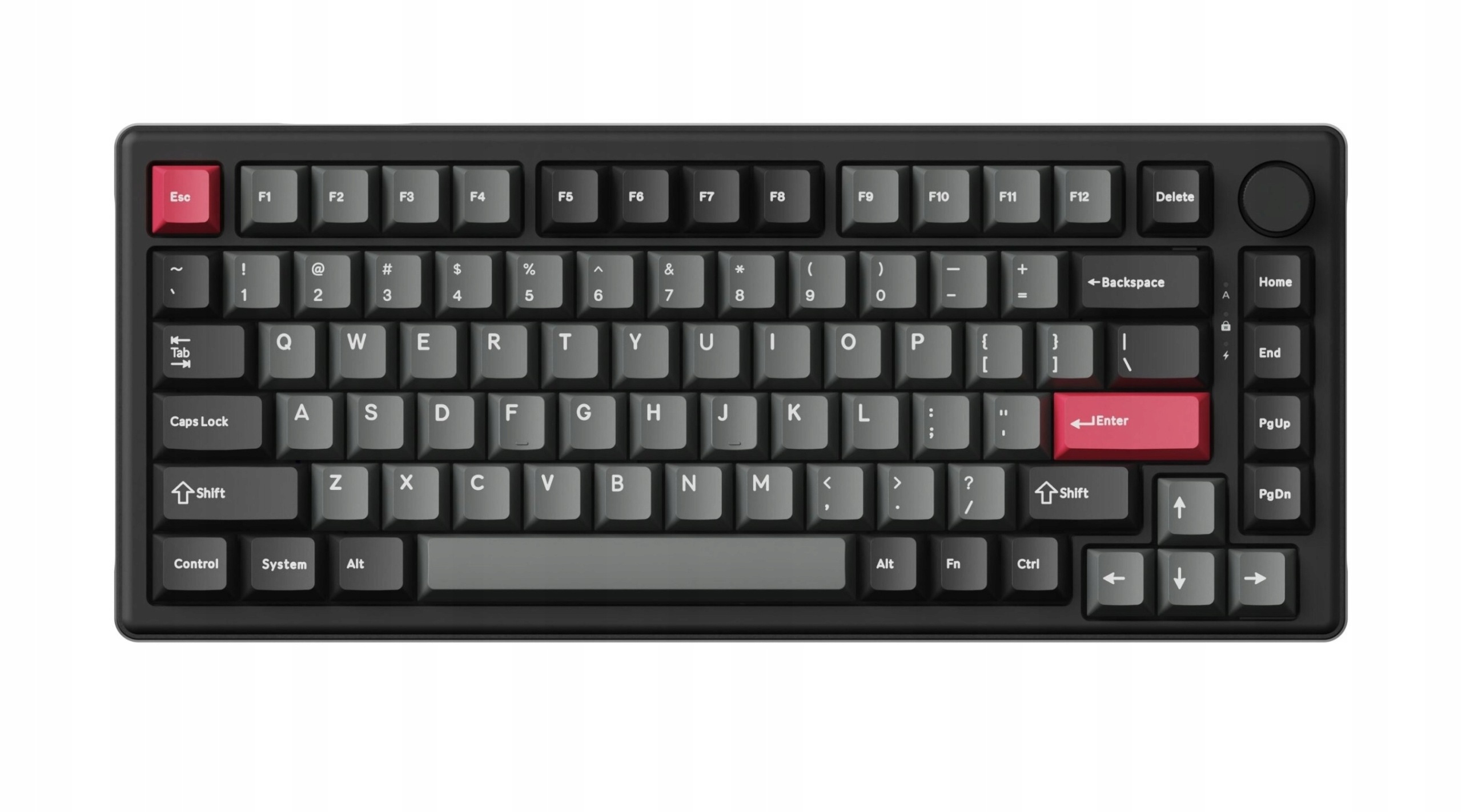 Magnetická drátová klávesnice Keychron C3 He Switch Ultra-Fast Lime