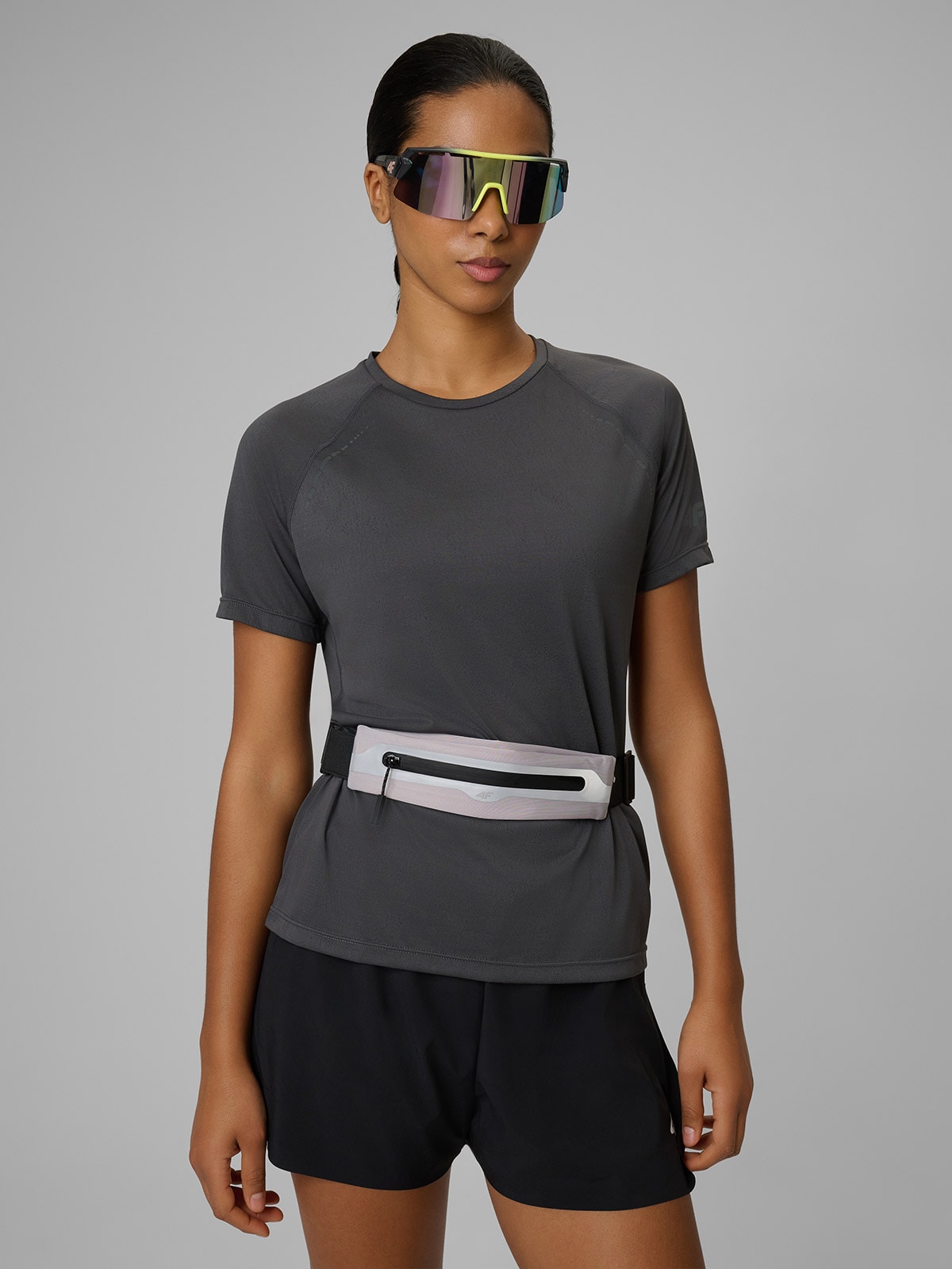 4F Dámské Běžecké Tričko Žluté, Rychleschnoucí, Velikost L