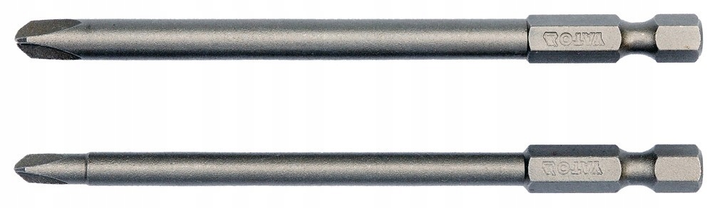 

Końcówki wkrętakowe 1/4 2szt triwing nr2 nr4 100mm