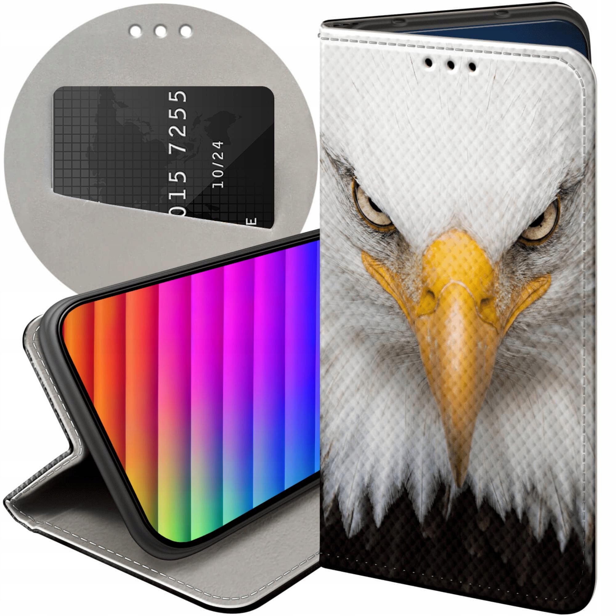 Etui Z Klapką Do Honor 400 Orzeł Sokół Eagle Futerał Pokrowiec Case