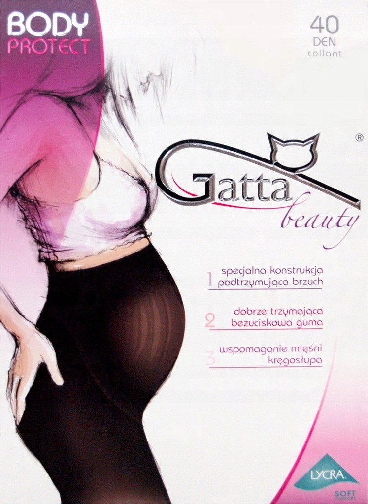 

Rajstopy Gatta Body Protect 40 den 2/S Kolory