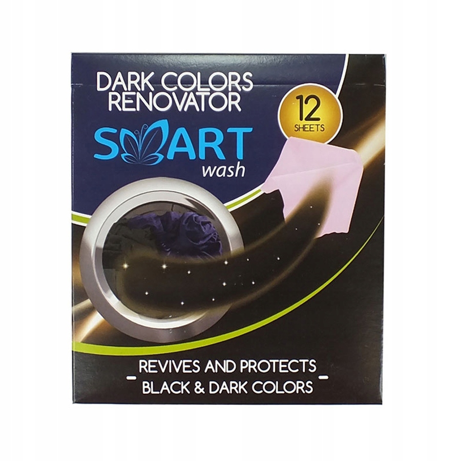 

Smart Wash Chusteczki Do Prania Czarnego 12SZT