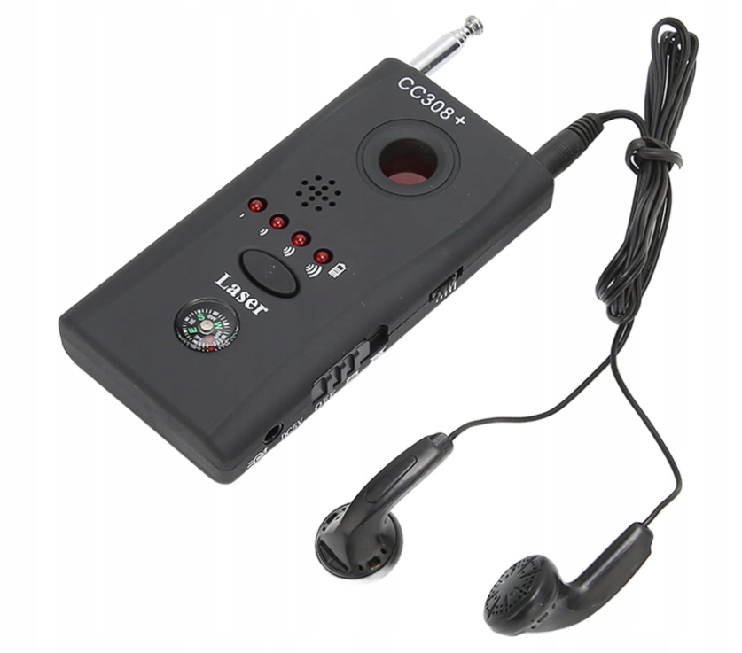 Detektor Odposlechů Lokalizátorů Kamer Velká Účinnost Laserový detektor