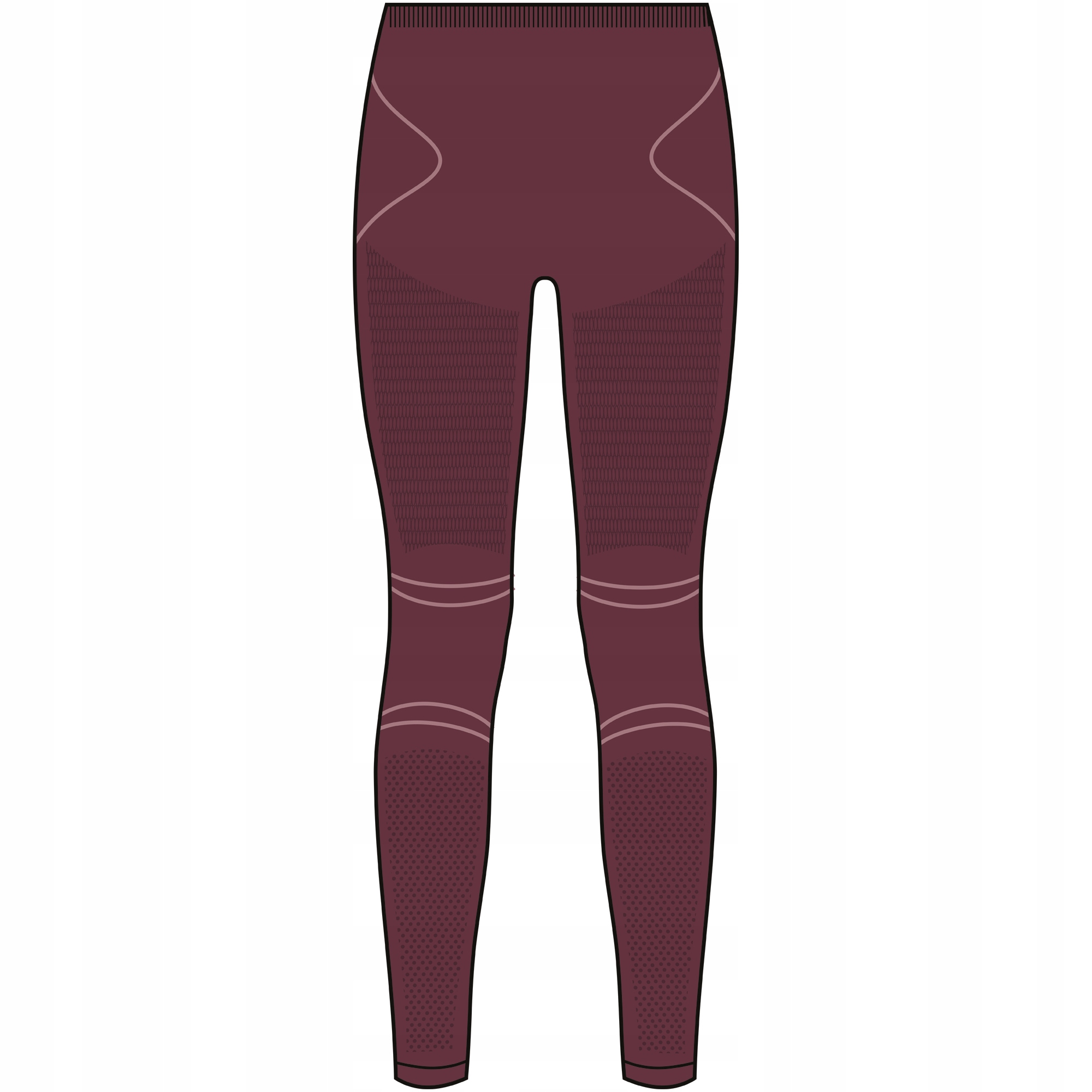 Dámské spodní prádlo Viking Lana Pro Pants Merino růžové