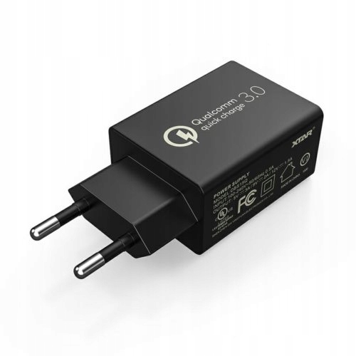 Ładowarka XTAR USB QC 3.0 AC 5V 9V 12V 3A black