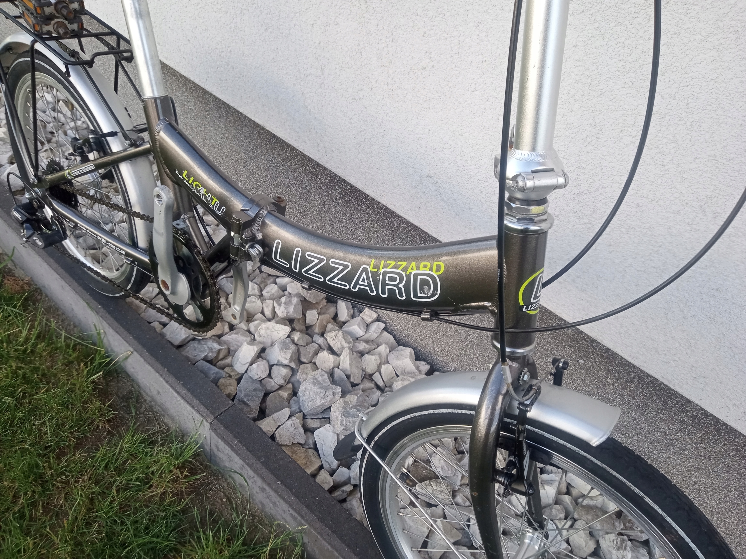 ALUMINIOWY ROWER SKŁADAK LIZARD 20 KOŁA 6 BIEGÓW Rozmiar ramy 11 cali