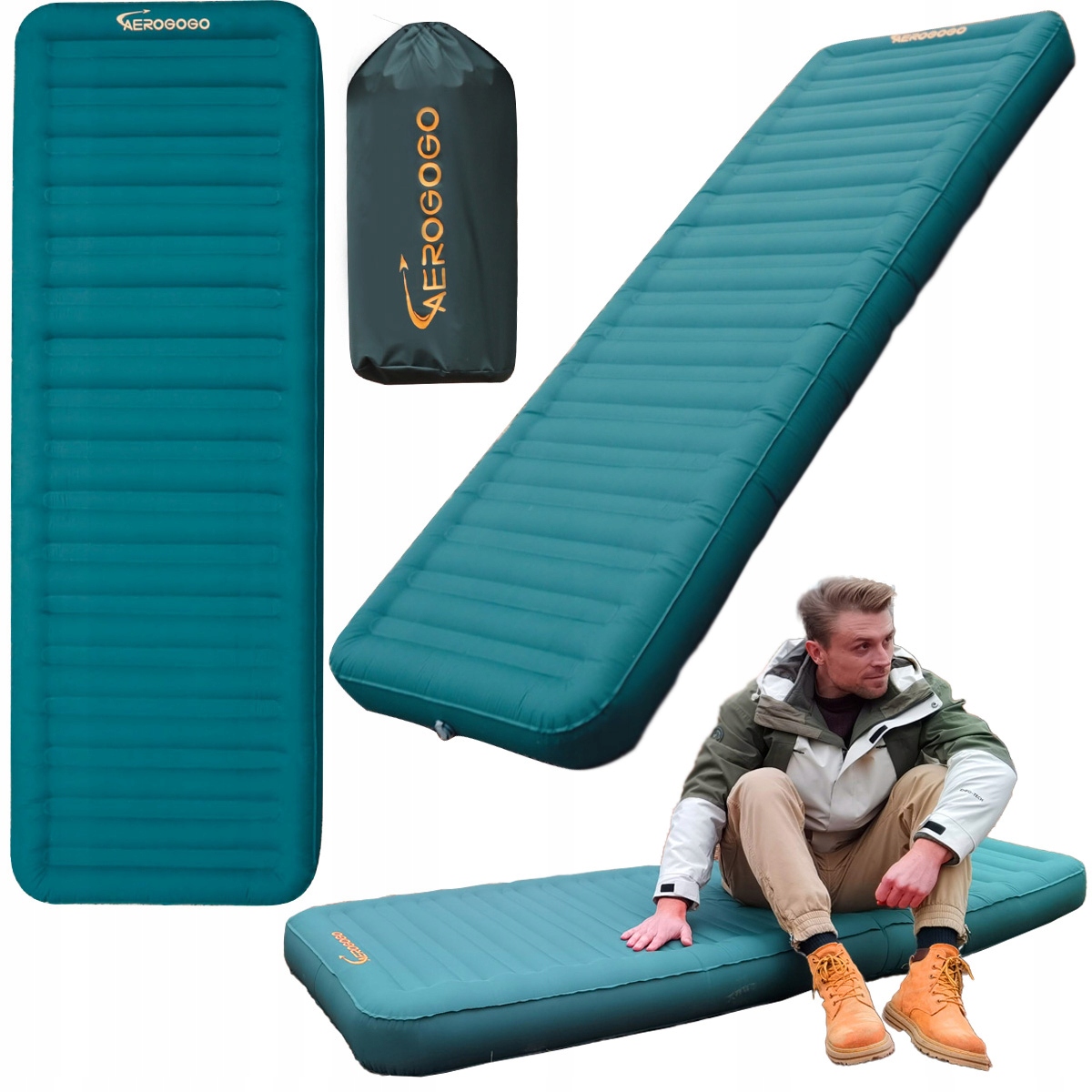 Aerogogo Peyto GMX-01 Materac Lekki Turystyczny do namiotu na biwak