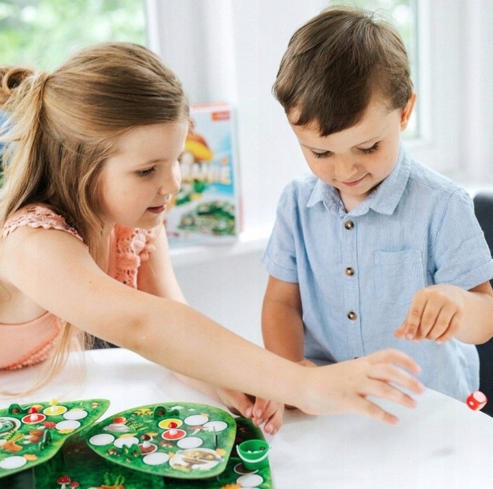 Grzybobranie Gra PLANSZOWA Rodzinna TREFLIKÓW Tref Typ Podstawa