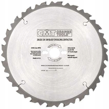 

Cmt Piła Budowlana 350X30MM 24Z Drewna Tarcza