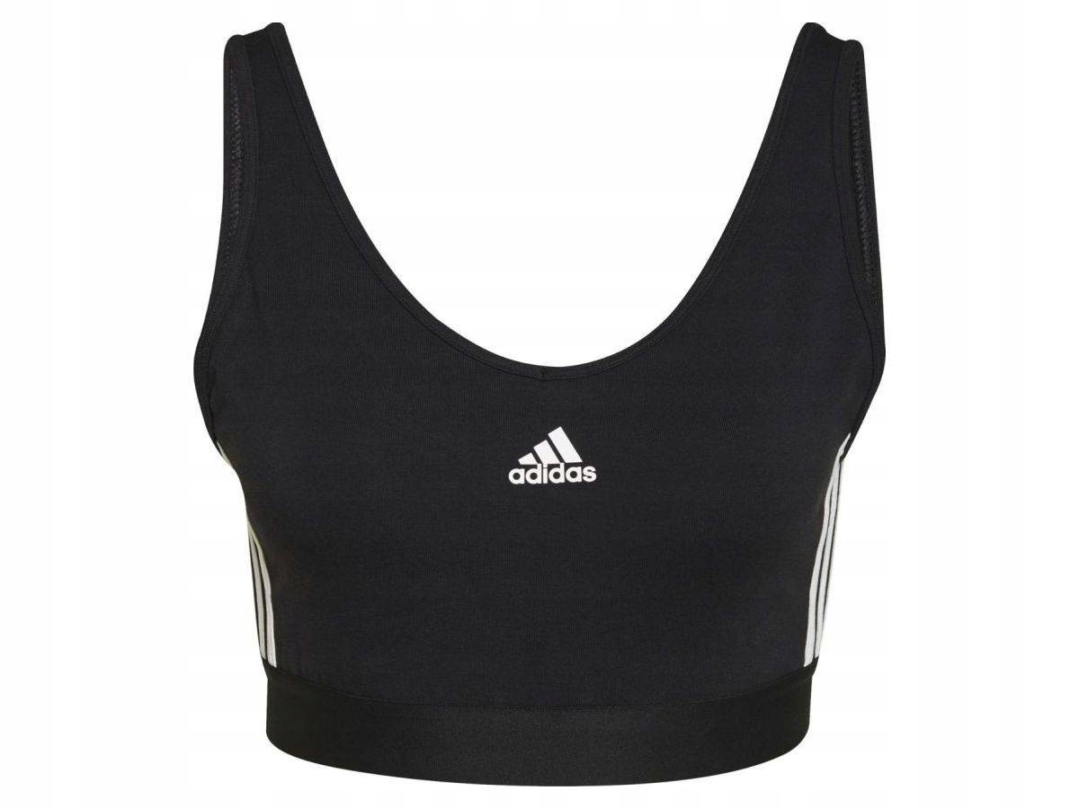 Stanik treningowy damski Adidas W 3S Cro XL