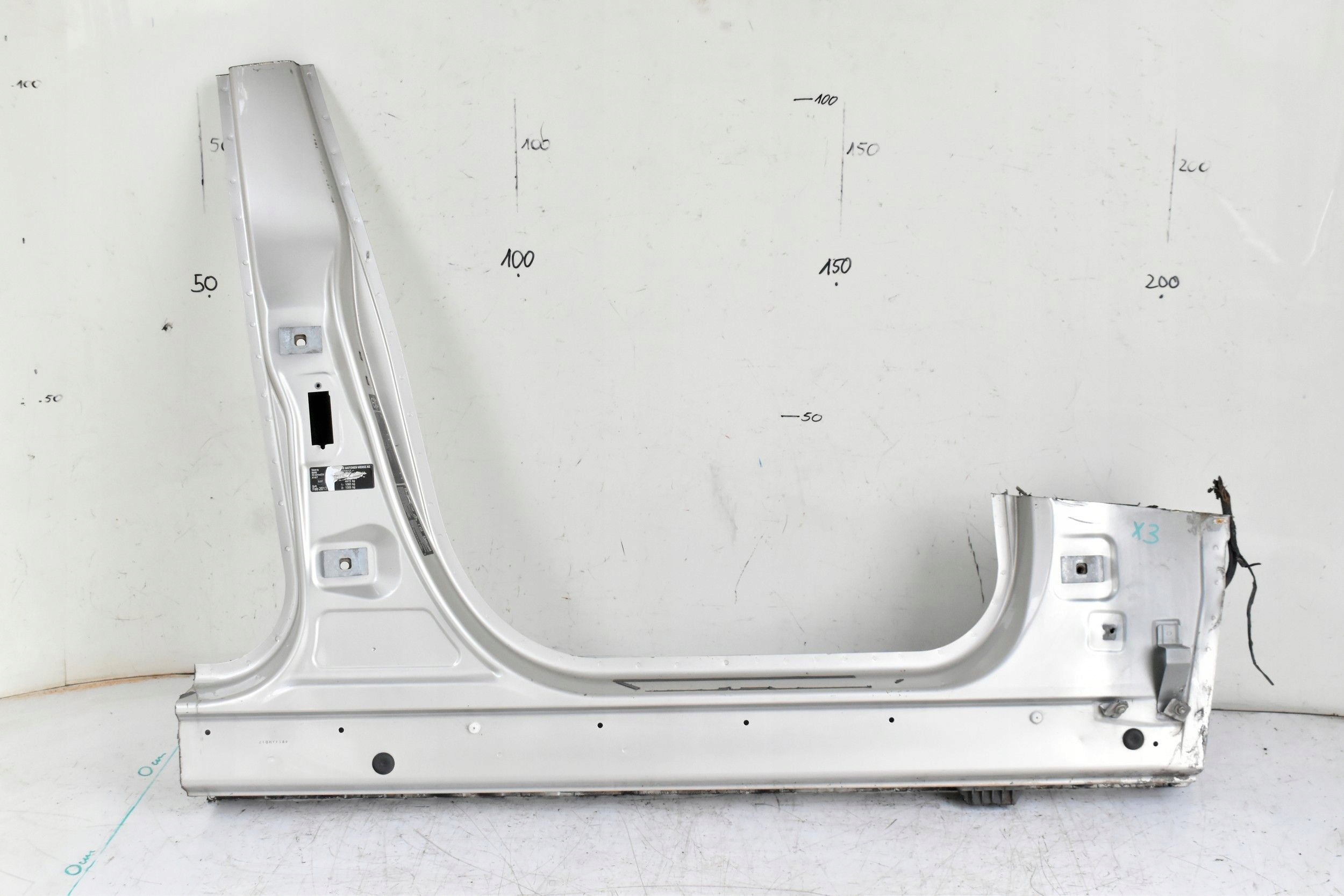 PRÓG PRAWY PRZÓD SŁUPEK BMW X3 F25 10-17 A14