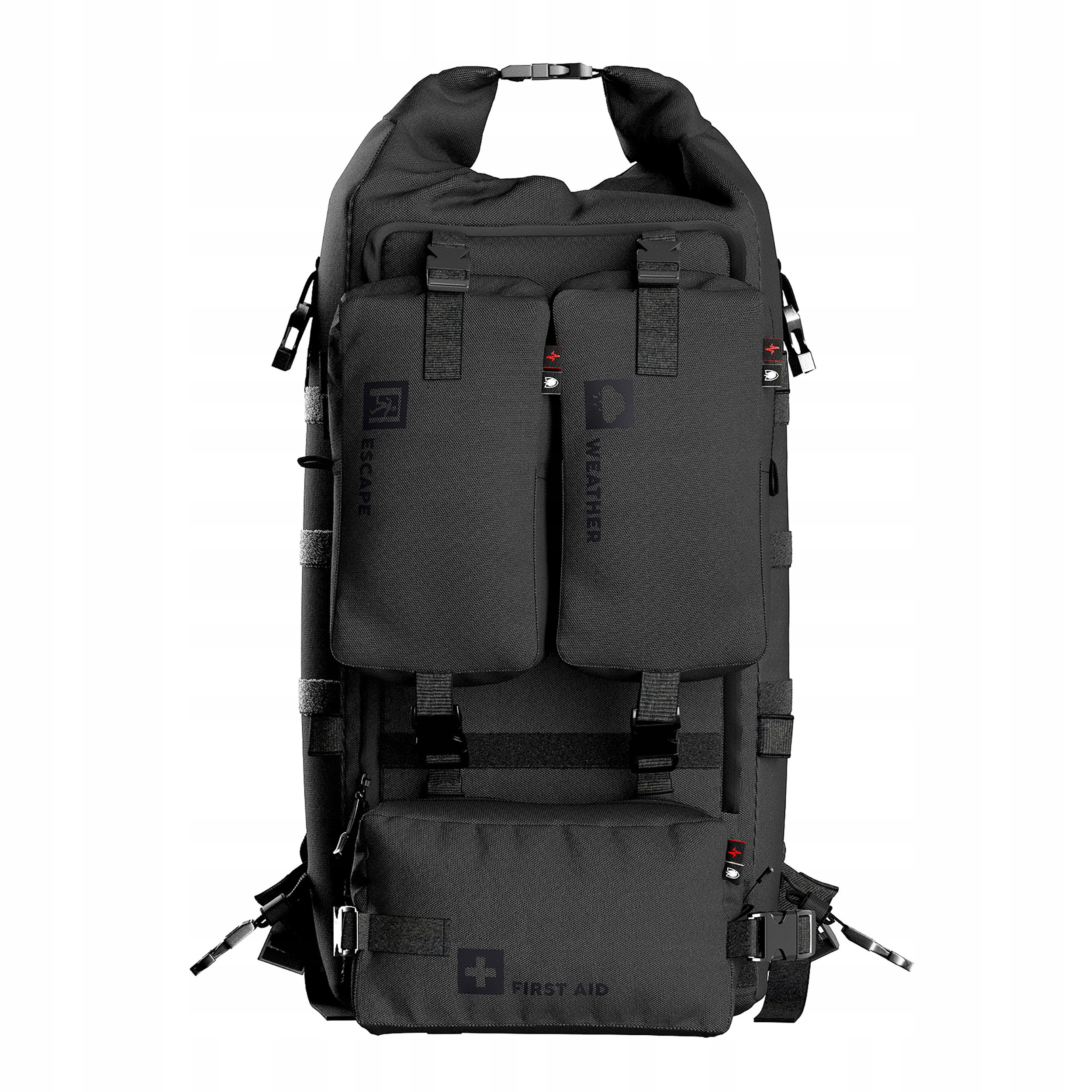 Plecak ewakuacyjny Help Bag Max Pro 5.0 z wyposażeniem czarny