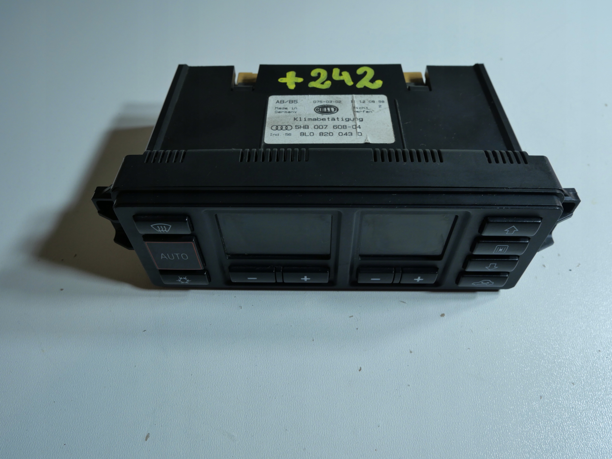 PANEL klími klimatizaci AUDI A3 8L 8L0820043D
