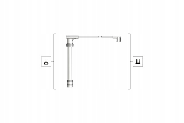 Magneti Marelli Zündleitungssatz 4-teilig - Für Fiat, Alfa Romeo & Lancia