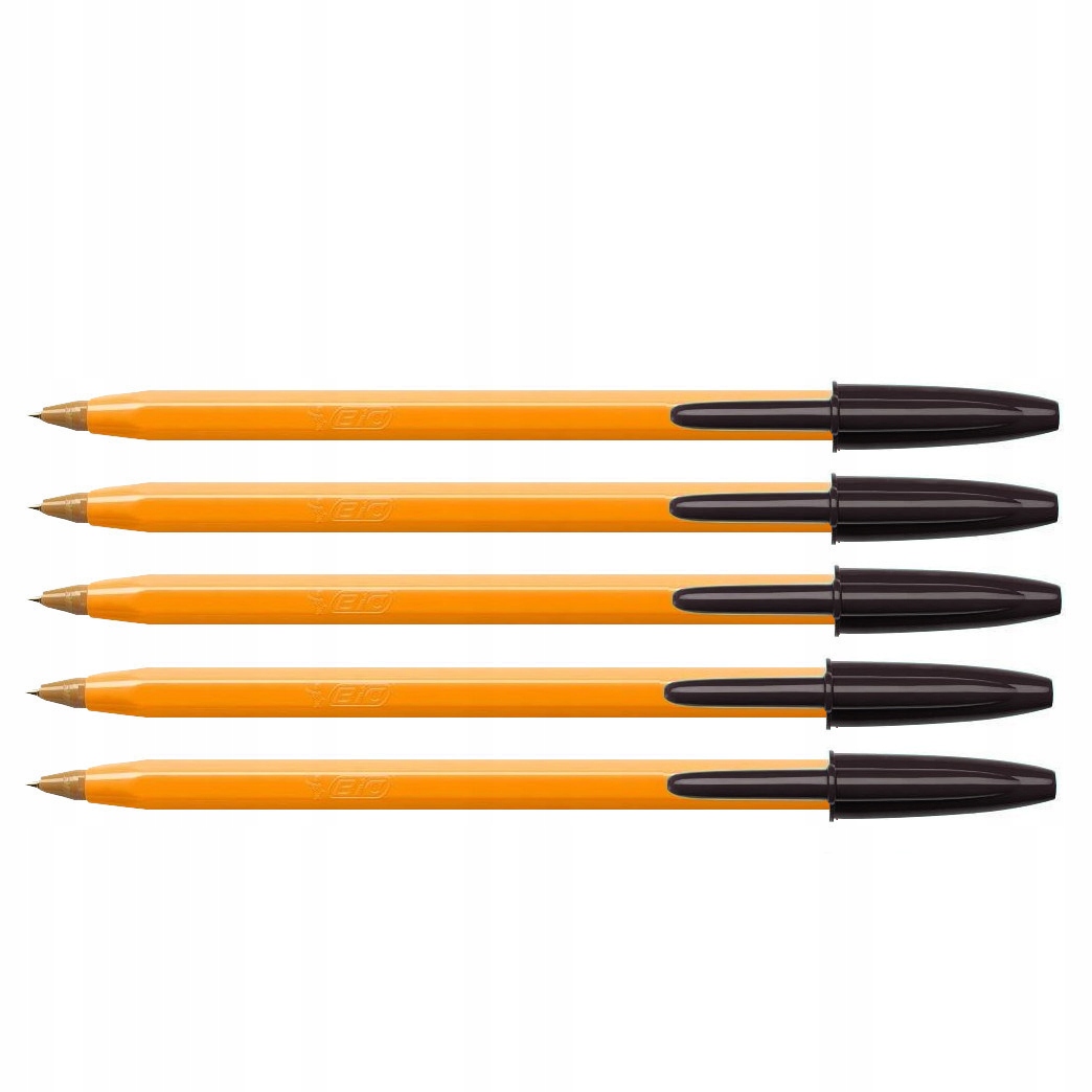 

Długopisy Bic Orange Czarny 0,8 mm 5szt Zestaw