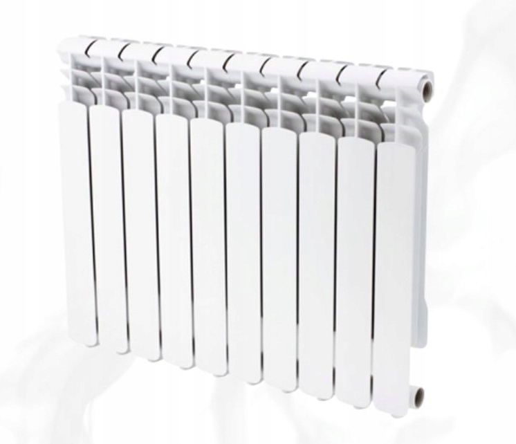 Sada 10 rebierok Hliníkový radiátor biely Power 70 radiátor