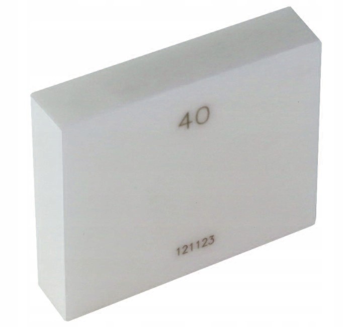 PŁYTKA WZORCOWA CERAMICZNA DIN861/1 2,5 mm