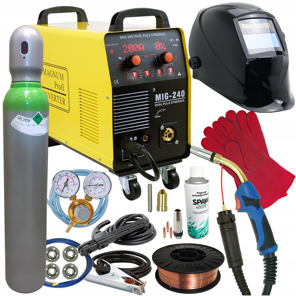 SPAWARKA migomat MAGNUM MIG Dual Puls 3w1 Synergia
