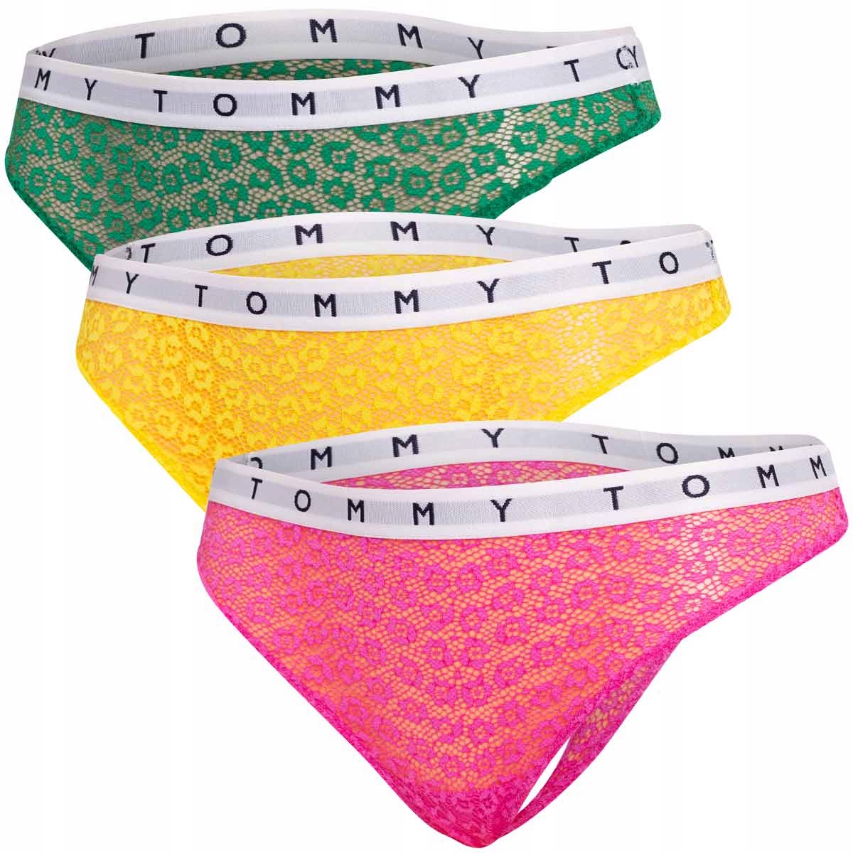 Tommy Hilfiger Dámské Kalhotky Tanga 3P Thong vel. S