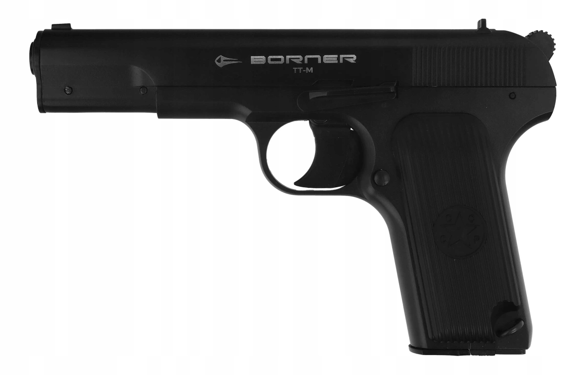 Pistolet wiatrówka Borner Tt-m kaliber 4.5 mm Replika Tt wz. 1933.