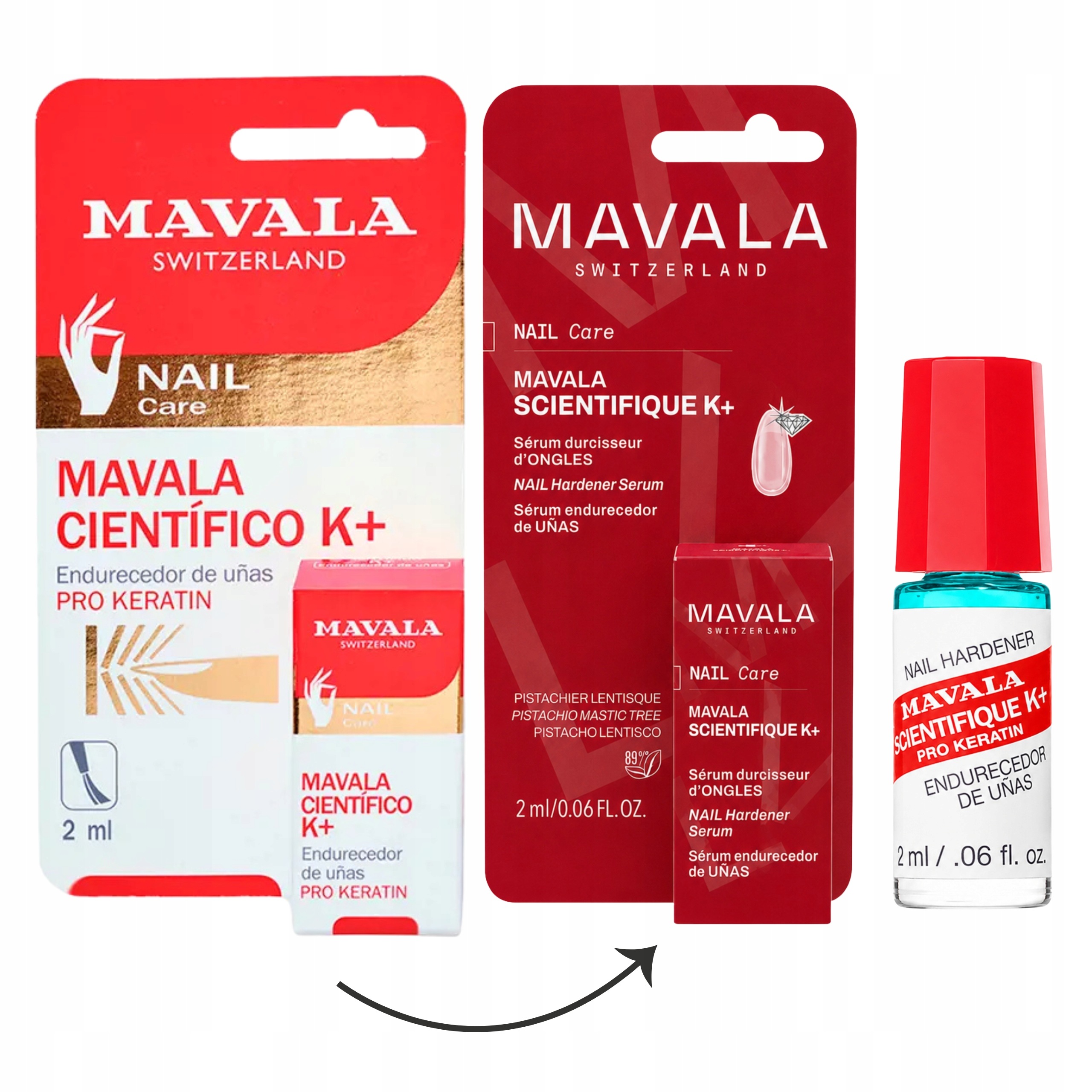 Tužidlo na konečky nehtů Kondicionér Mavala Scientifique K 2 ml