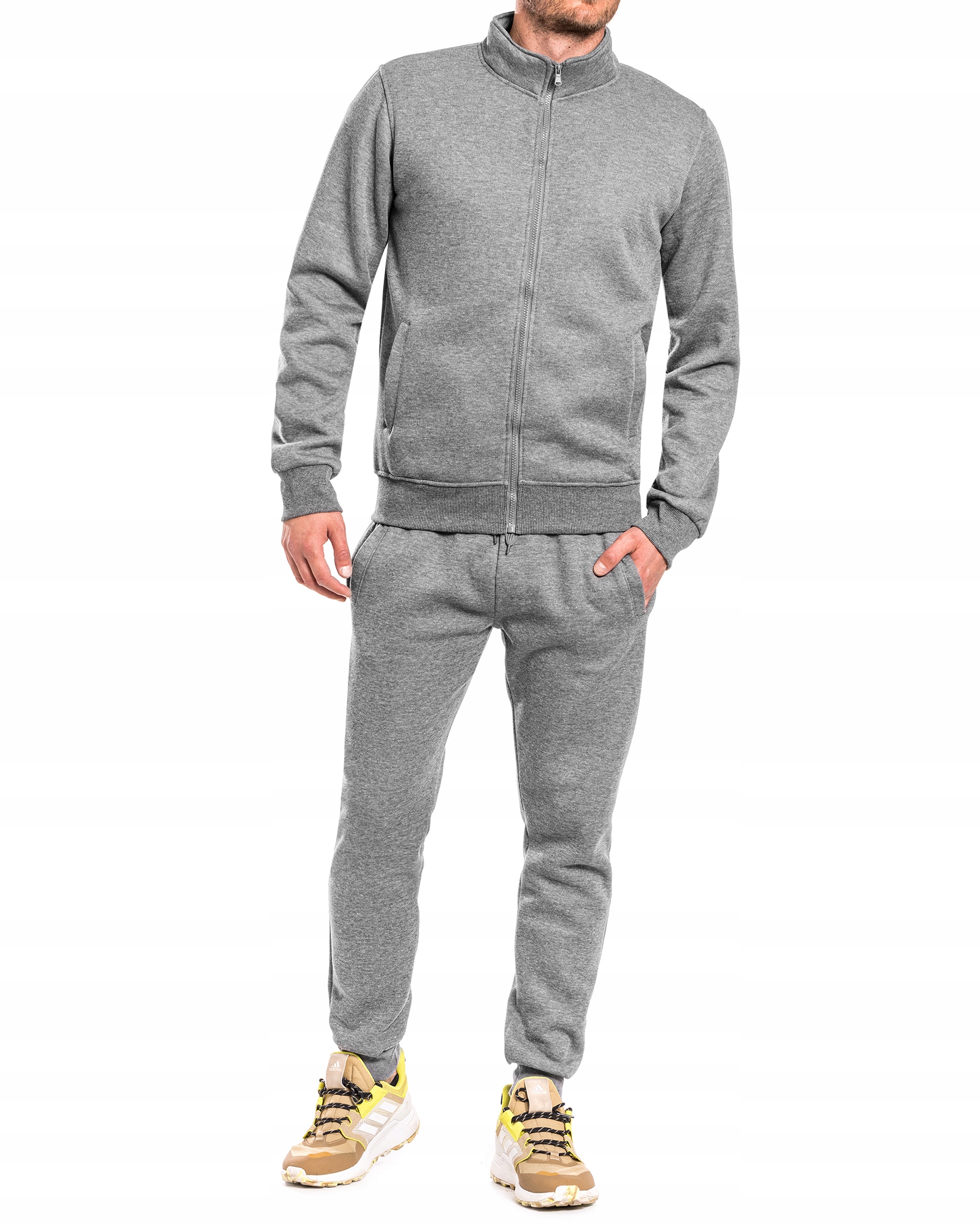 

Męski Dres ,bluza Rozpinana Bez Kaptura + Spodnie