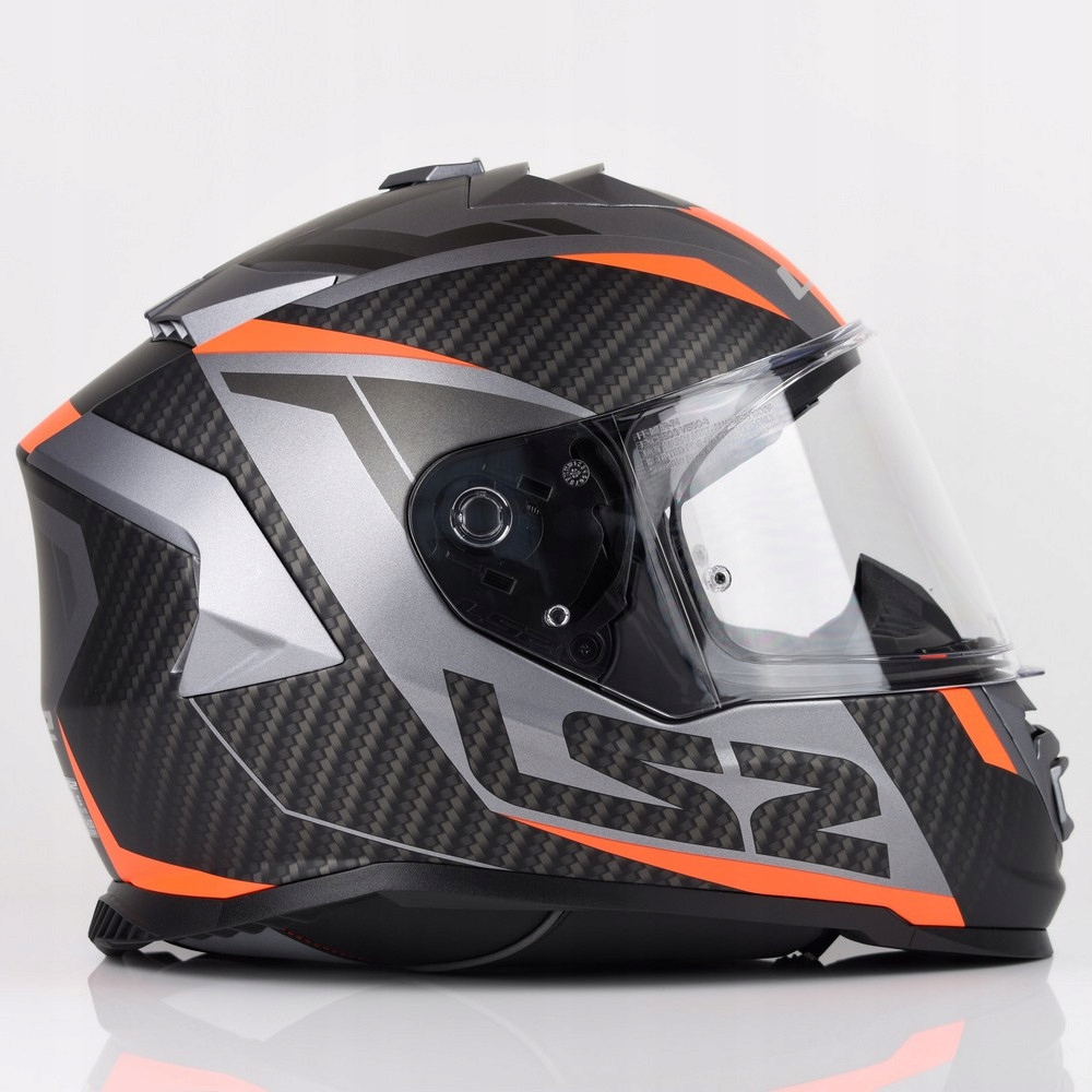 KASK MOTOCYKLOWY LS2 FF800 STORM II RACER + PINLOCK + BLENDA ECER 22.06 Typ Integralne / Pełne