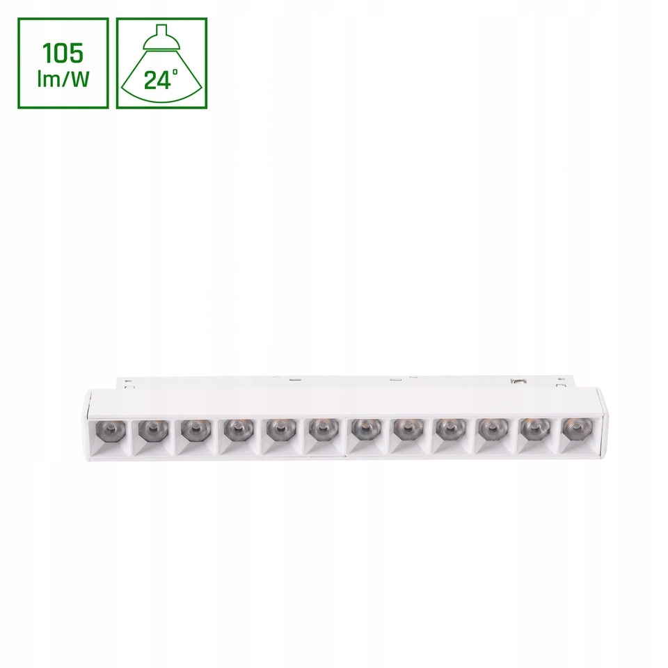 Systém Shift Basic Lineární Svítidlo 220 MM 12W 2700K Bílá WLD+70045WW