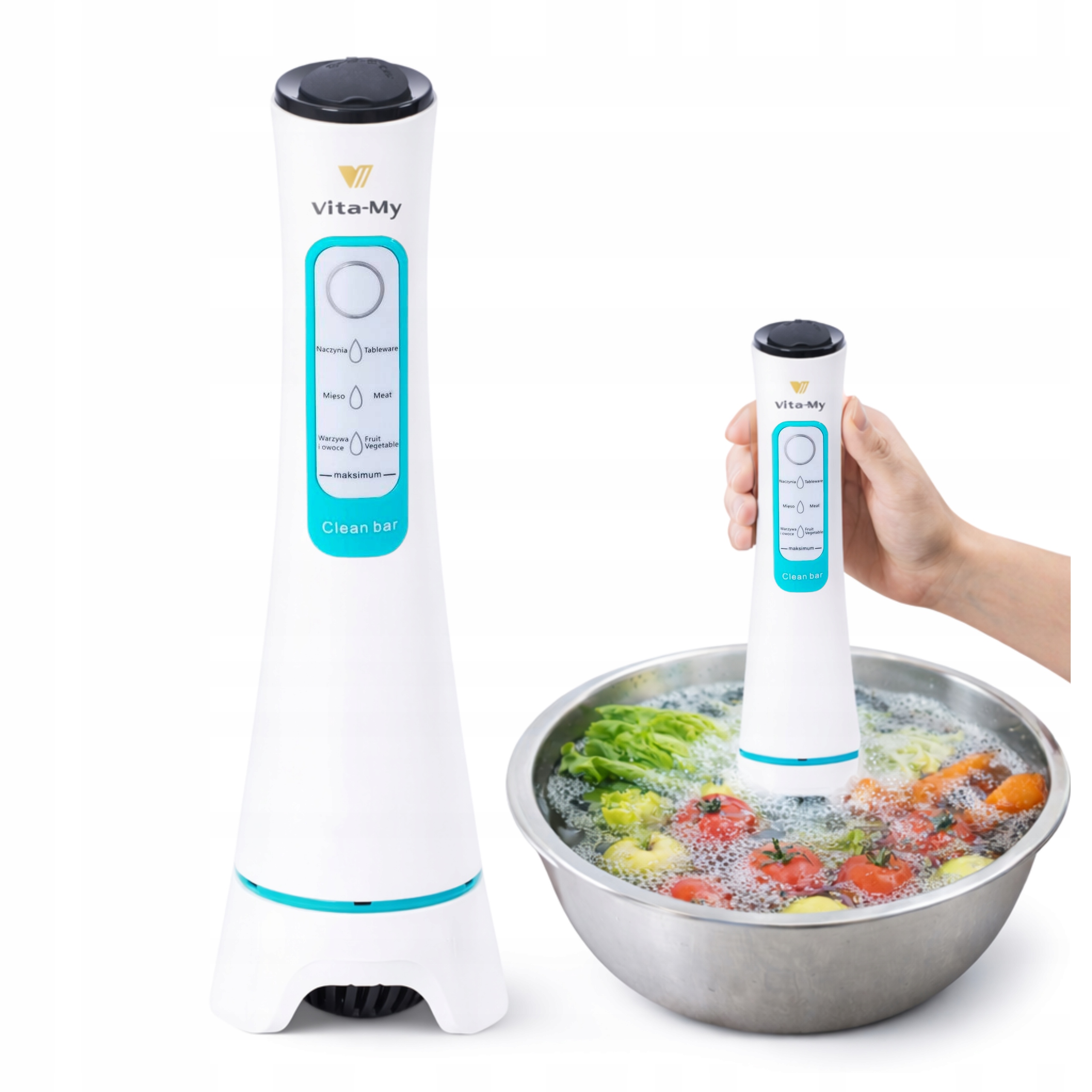 Myjka ozonowa ultradźwiękowa do żywności biżuterii Vita-My Bezprzewodowa