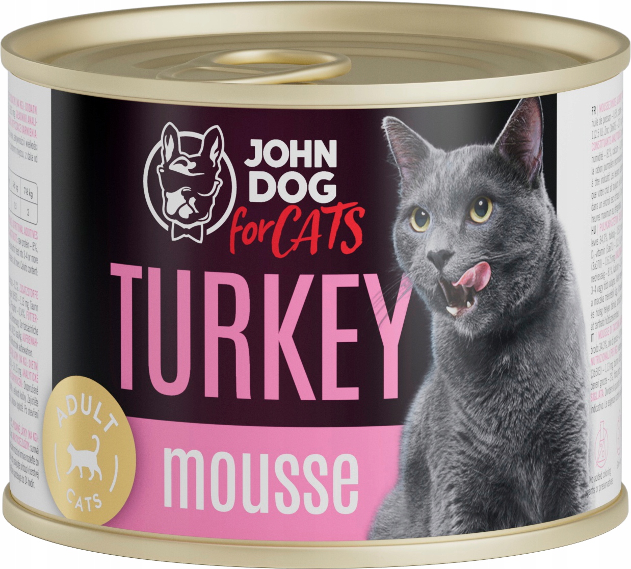Levně 7X John Dog for Cats Mousse krůta pěna 200 g