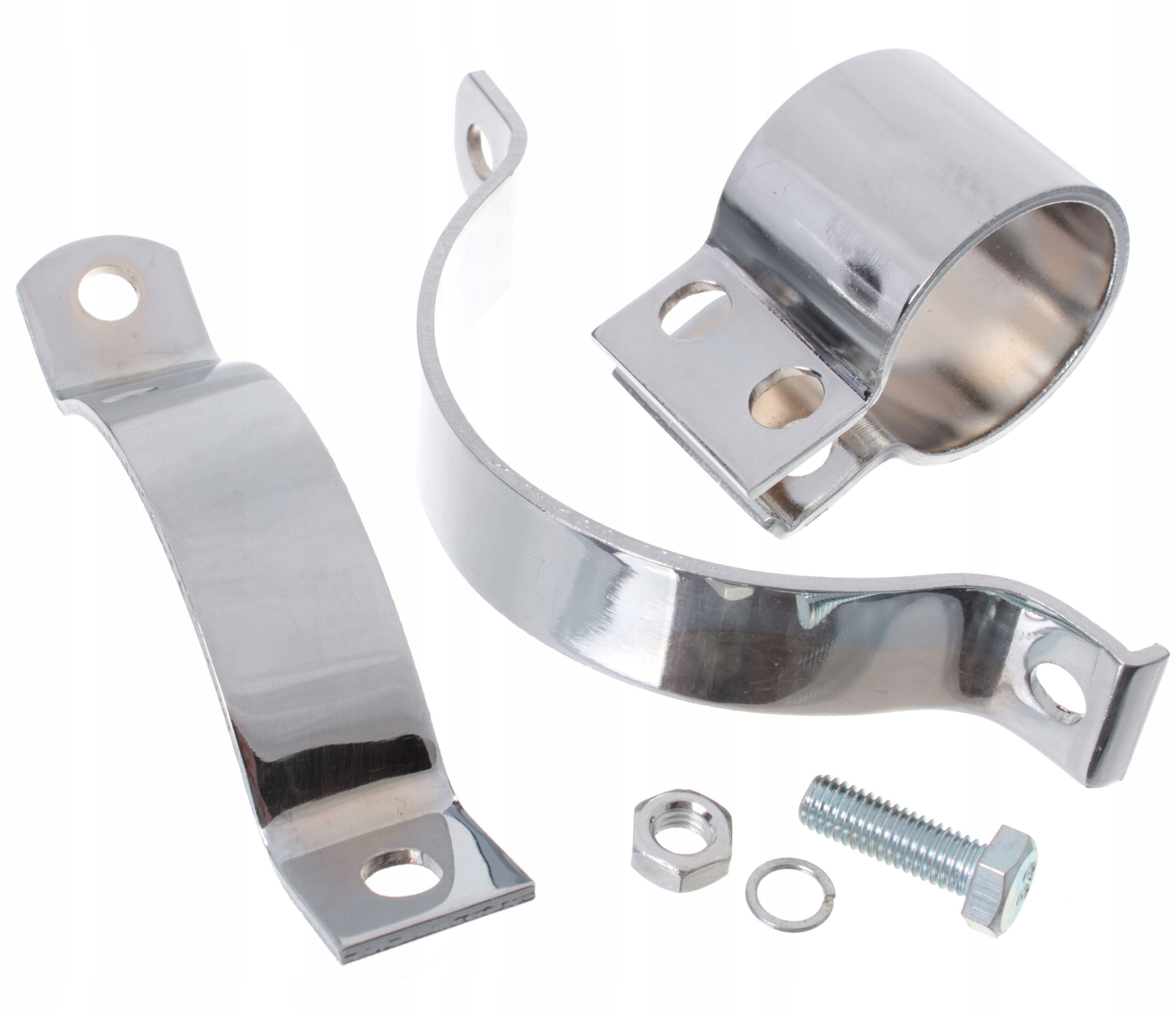 676576876876987987856754 - MZ ETZ 250 TS хомут хомут крепление глушителя 2x