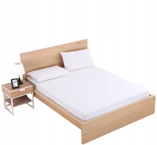 

Prześcieradło Z Gumką 140x200 Grube Bawełna Białe