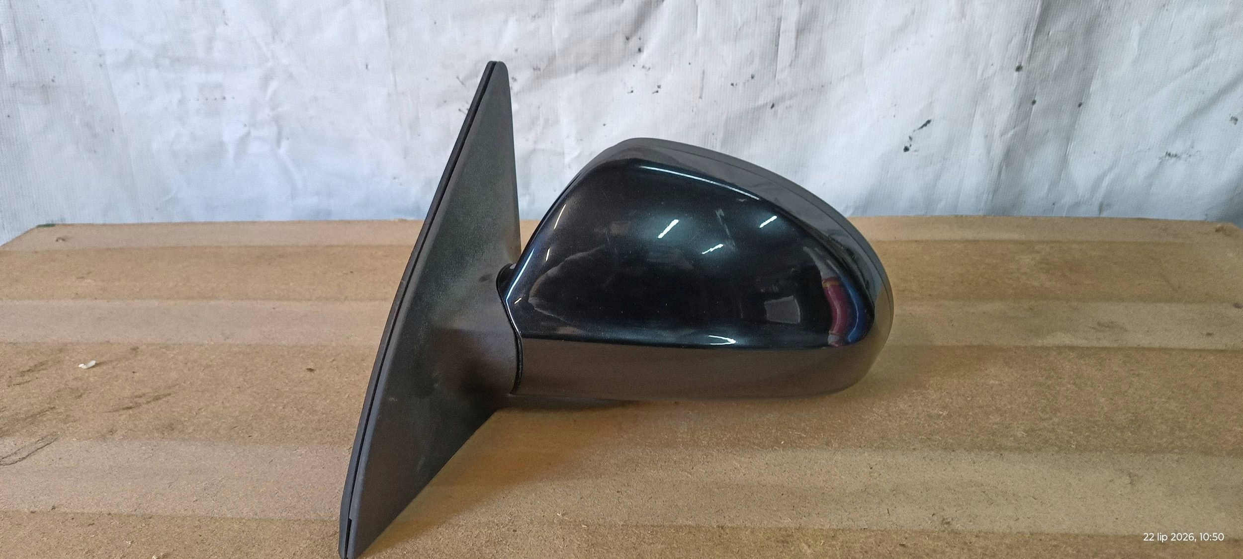 mirror left black, 1K EU 87620-1H155 KIA CEED 1 and 10-12 5 PIN