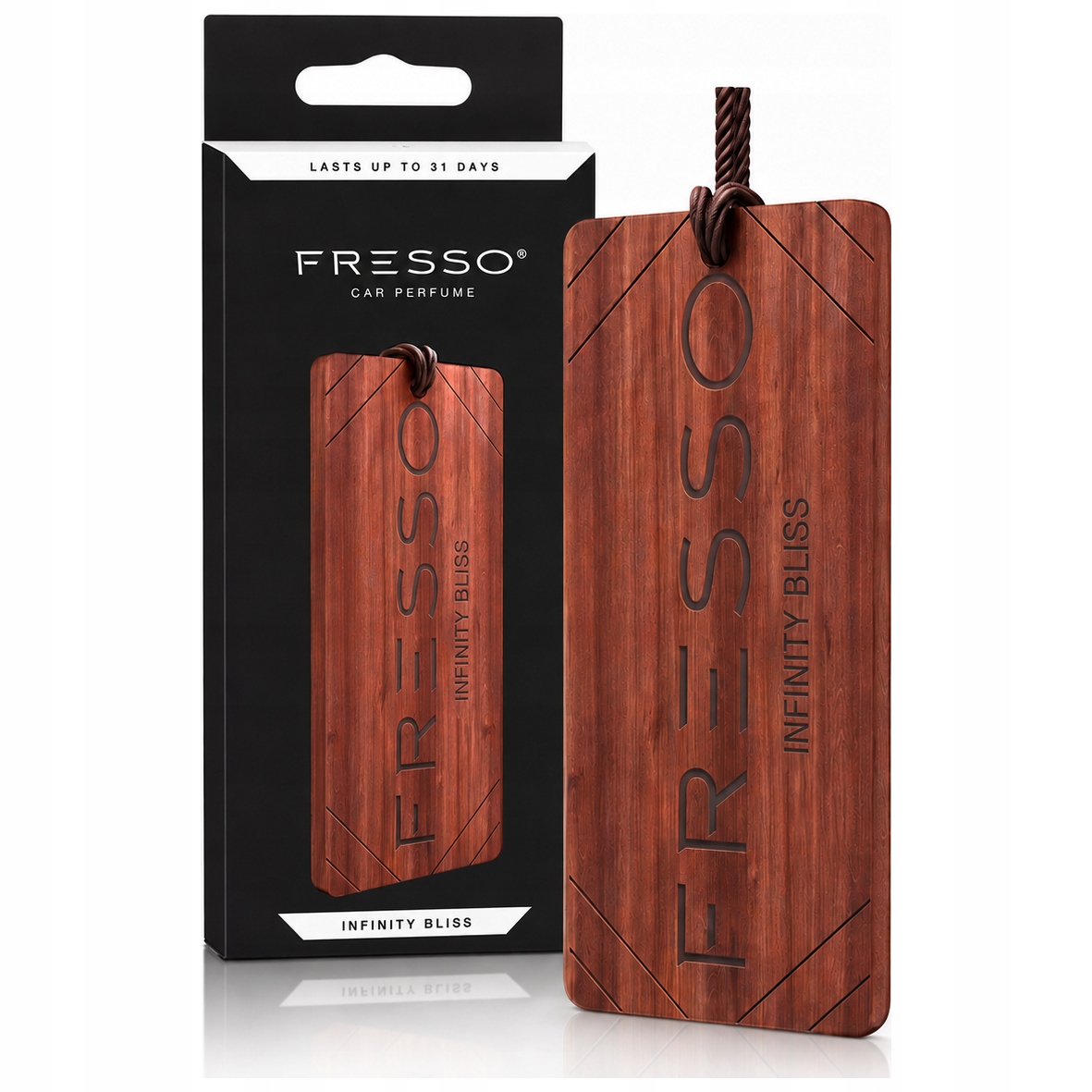 Fresso Infinity Bliss Drewniana Zawieszka Zapachowa Do Samochodu Auta
