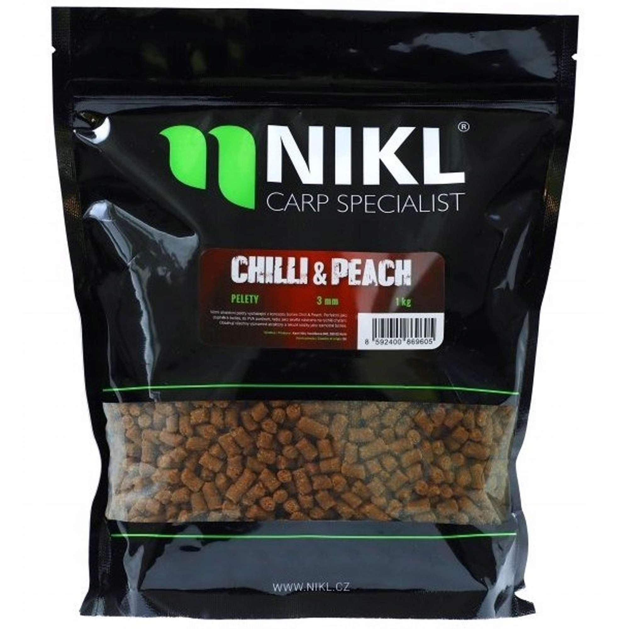 Pellets Chili Peach 18 mm Do Wędkarstwa Karpowego Karel Nikl