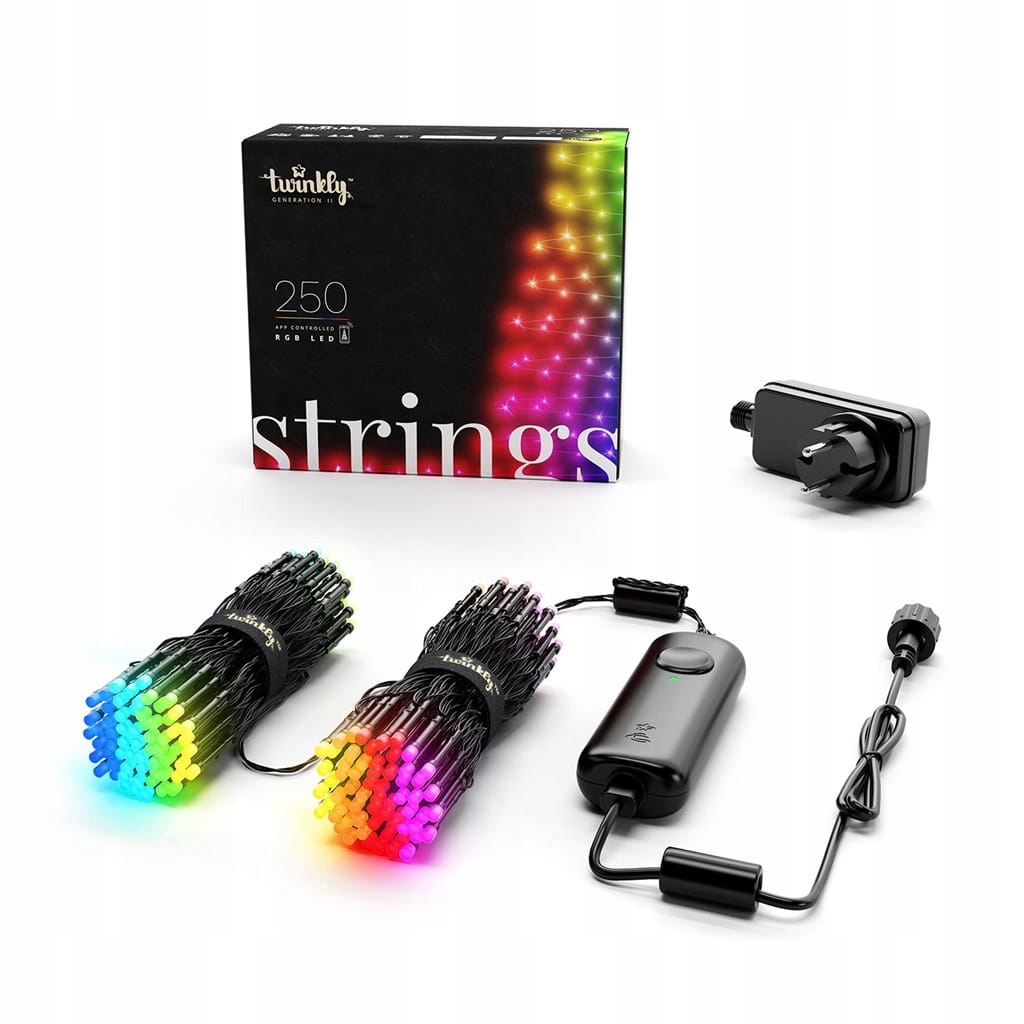 Lampki choinkowe Twinkly Strings 250 LED RGB 20m