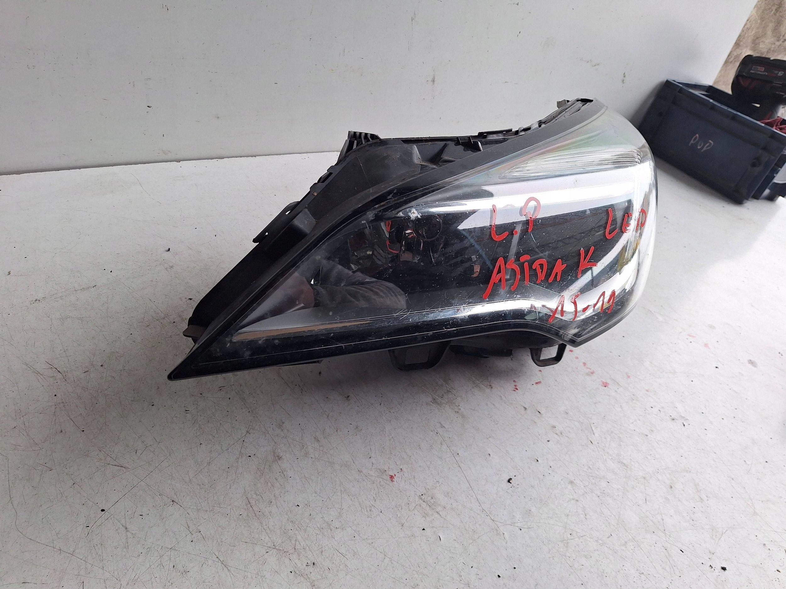 OPEL ASTRA K 15-19 light left lens + LED UK-ANGLIK