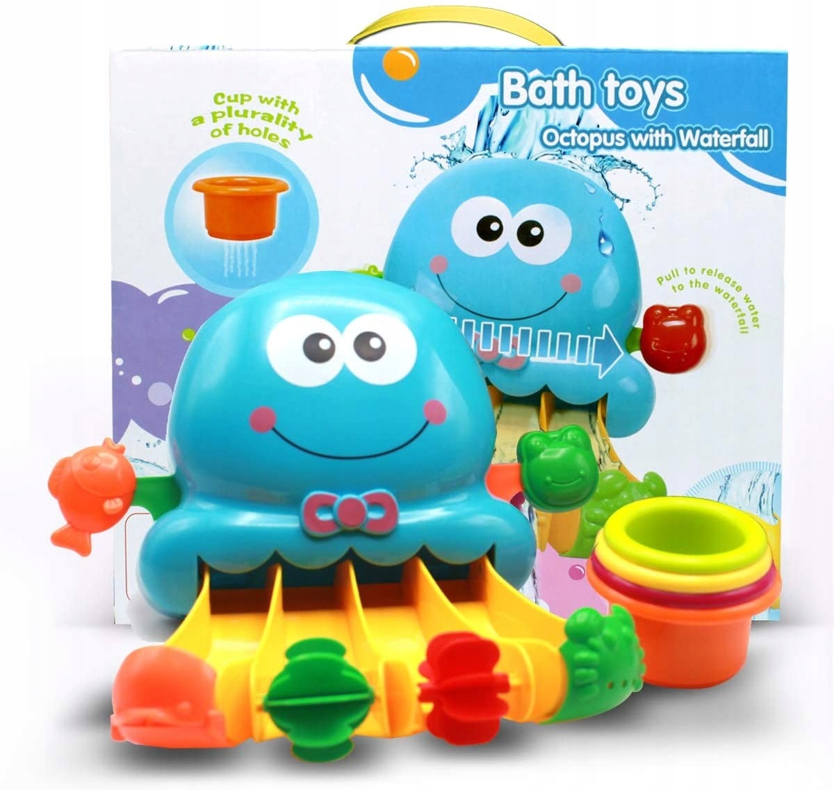 OŚMIORNICA ZABAWKA DO WODY KĄPIELI Bohater Inny