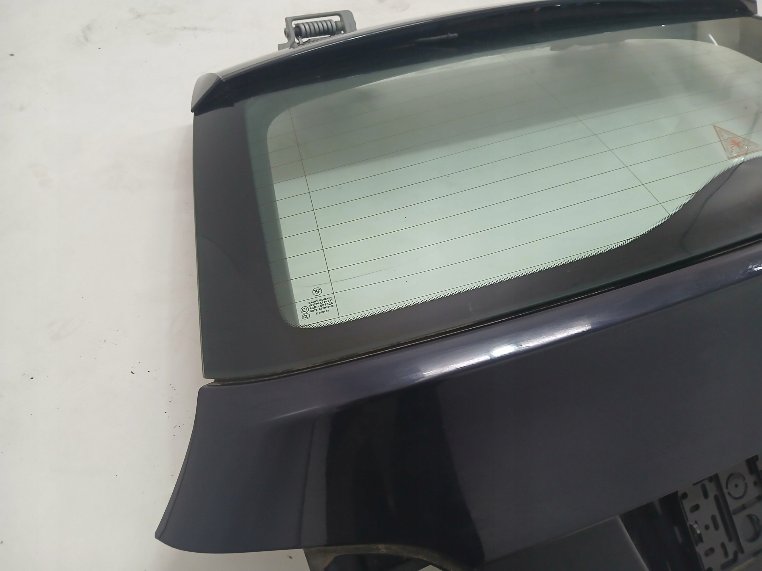 BMW E61 trunk door boot CARBONSCHWARZ