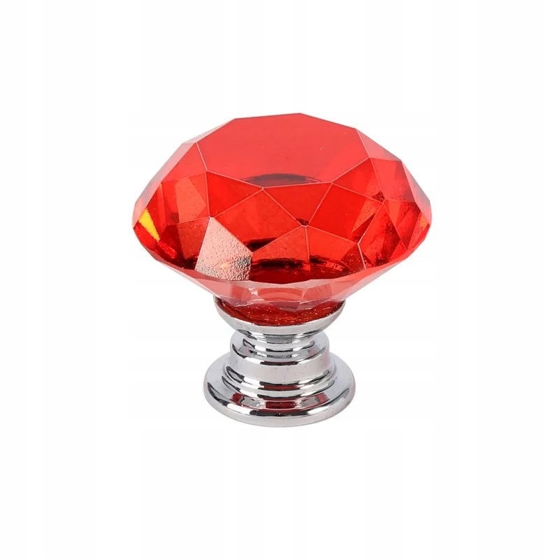 

Gałka Meblowa Kryształowa brylant Czerwona 30mm