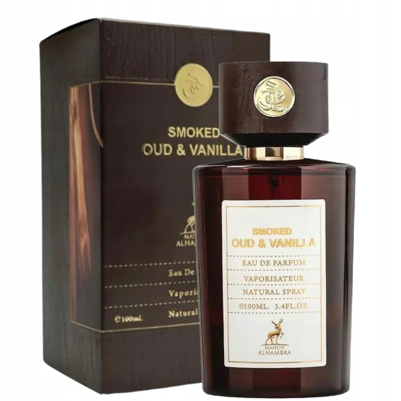 Maison Alhambra Smoked Oud & Vanilla Edp woda perfumowana perfumy 100 ml