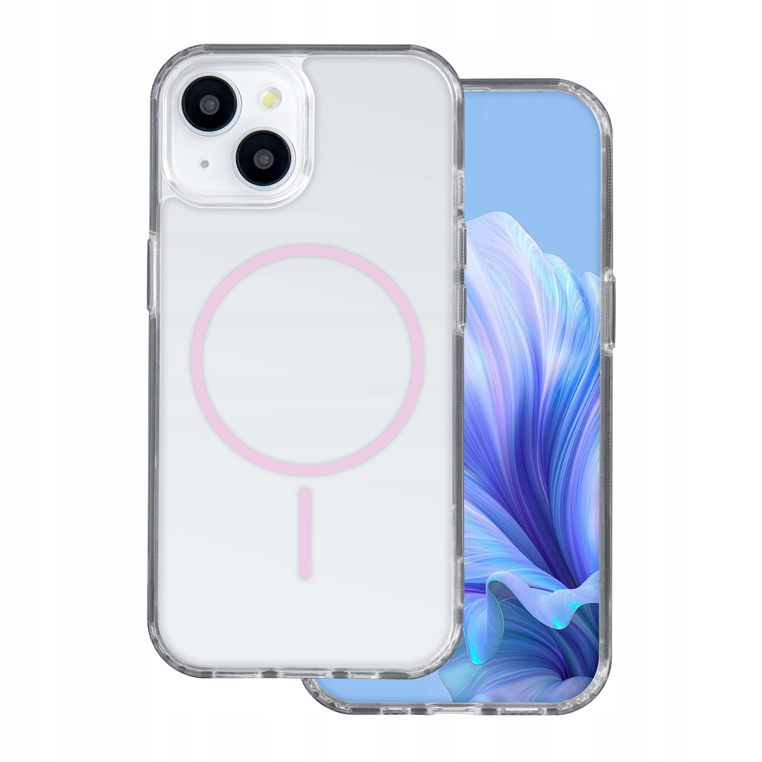 Nakładka Anti Shock Thin Mag do Samsung Galaxy S25 Fe różowa Tfo