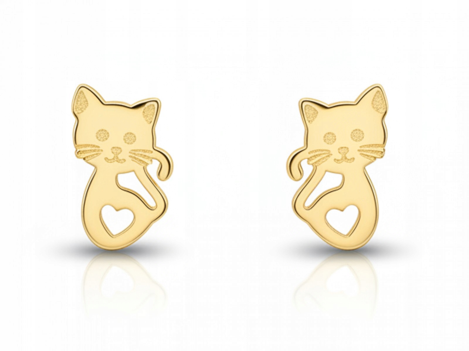 Dámské zlaté náušnice ryzost 585 pro ni zlato 14k