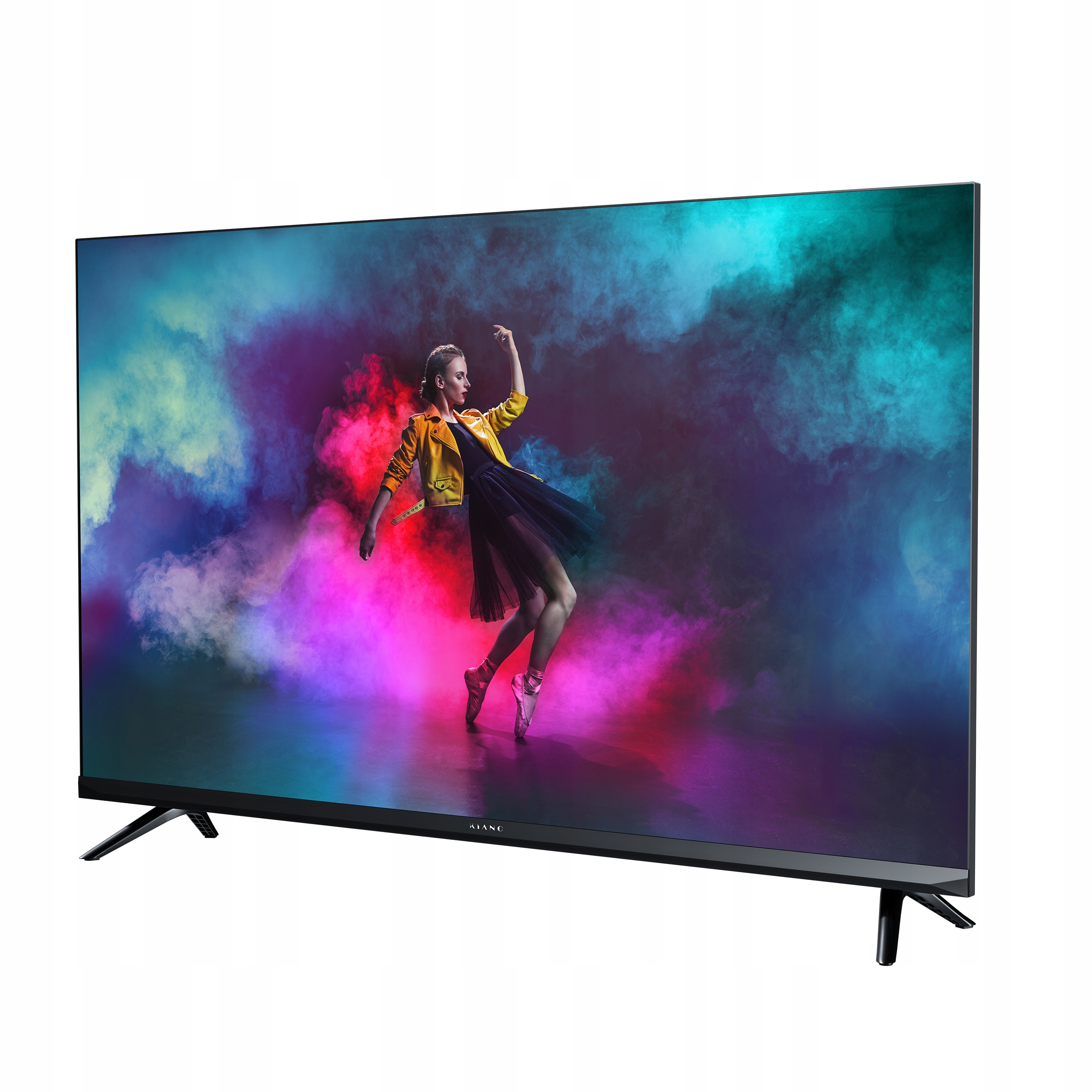 Led Televízor Kiano KE43N 43" Smart Tv 4K Uhd, WiFi, Pvr, čierny rám