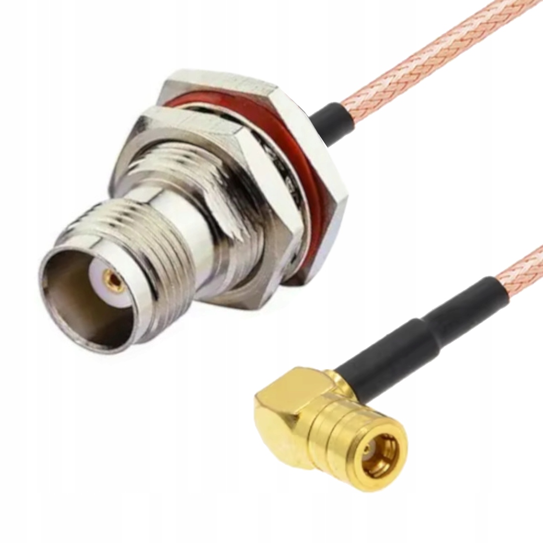 Pigtail Smb gniazdo Kątowe Tnc gniazdo RG316 50x
