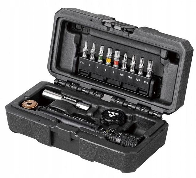 Zestaw klucz dynamometryczny Topeak Torq Stick Pro 2-10nm, w/t tool bits