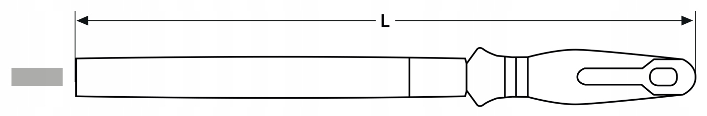 PILNIK DO METALU 200 MM PŁASKI Marka Rexxer